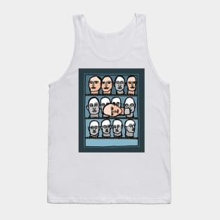 Mannequin Heads Tank Top